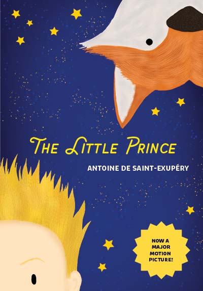 A thumbnail of the book cover redesign project for The Little Prince.