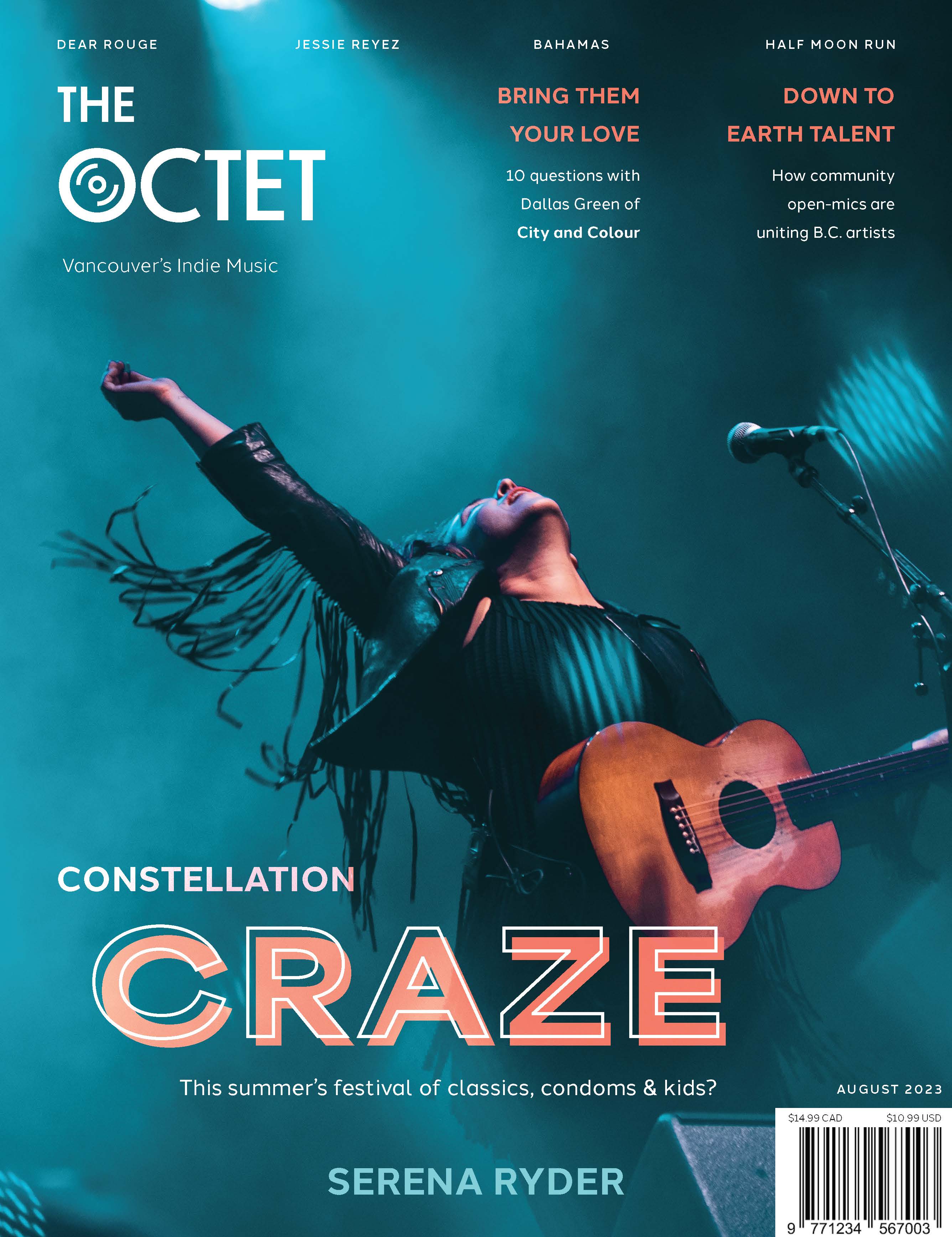 The magazine cover of The Octet.