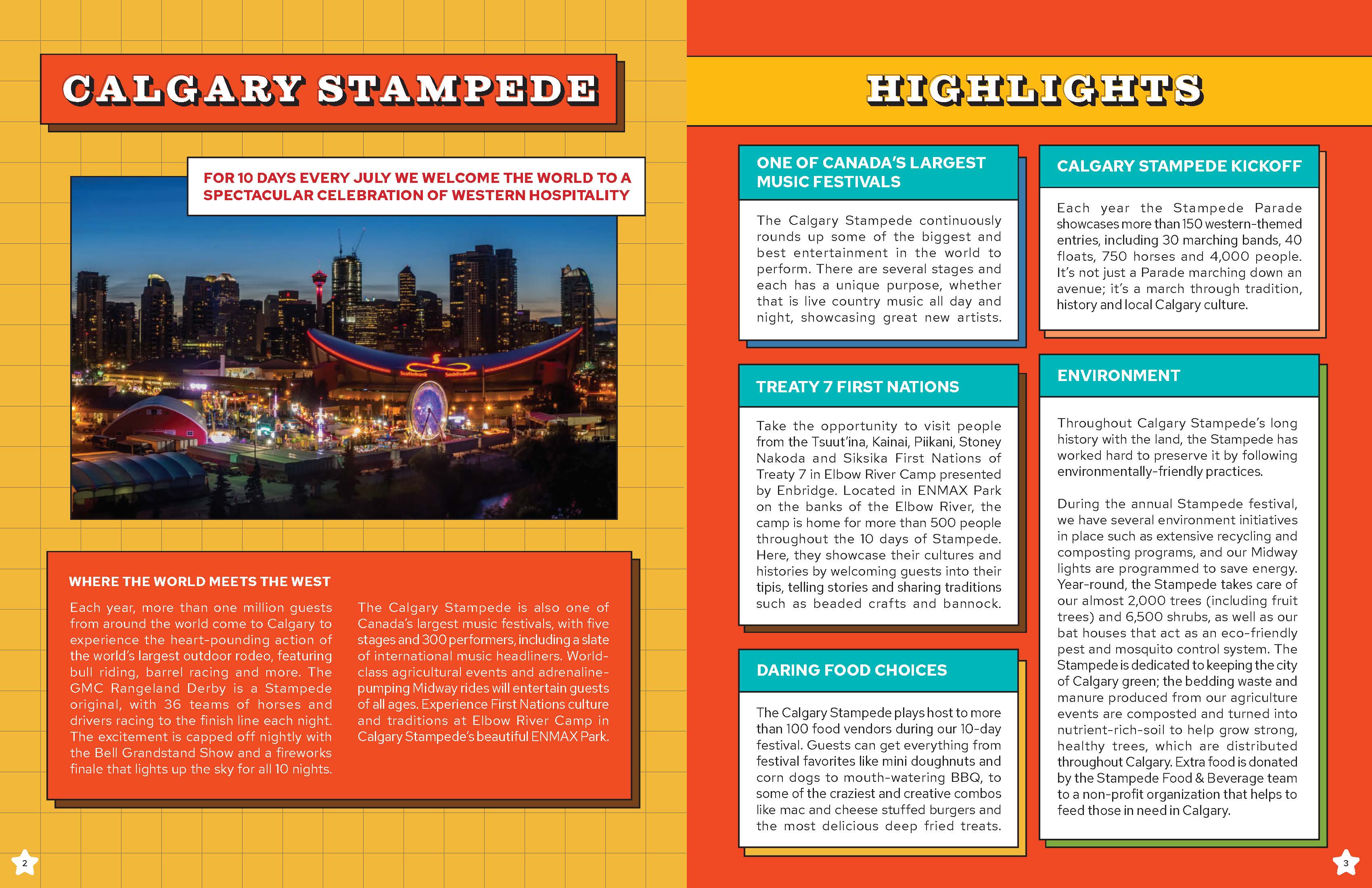 Calgary Stampede Spread 1.