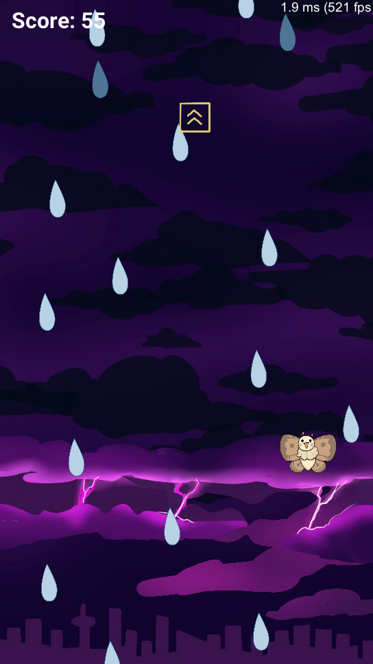 A snapshot of a harder level in LAMP!