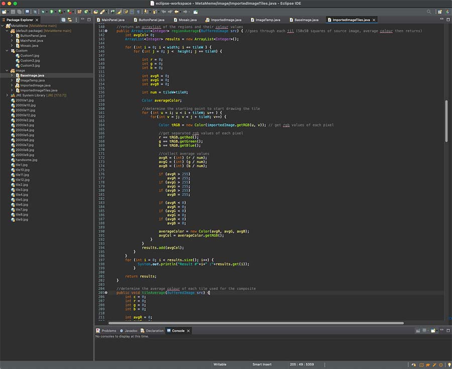 Images of the different stages of iteration in the beginning stages of the project.