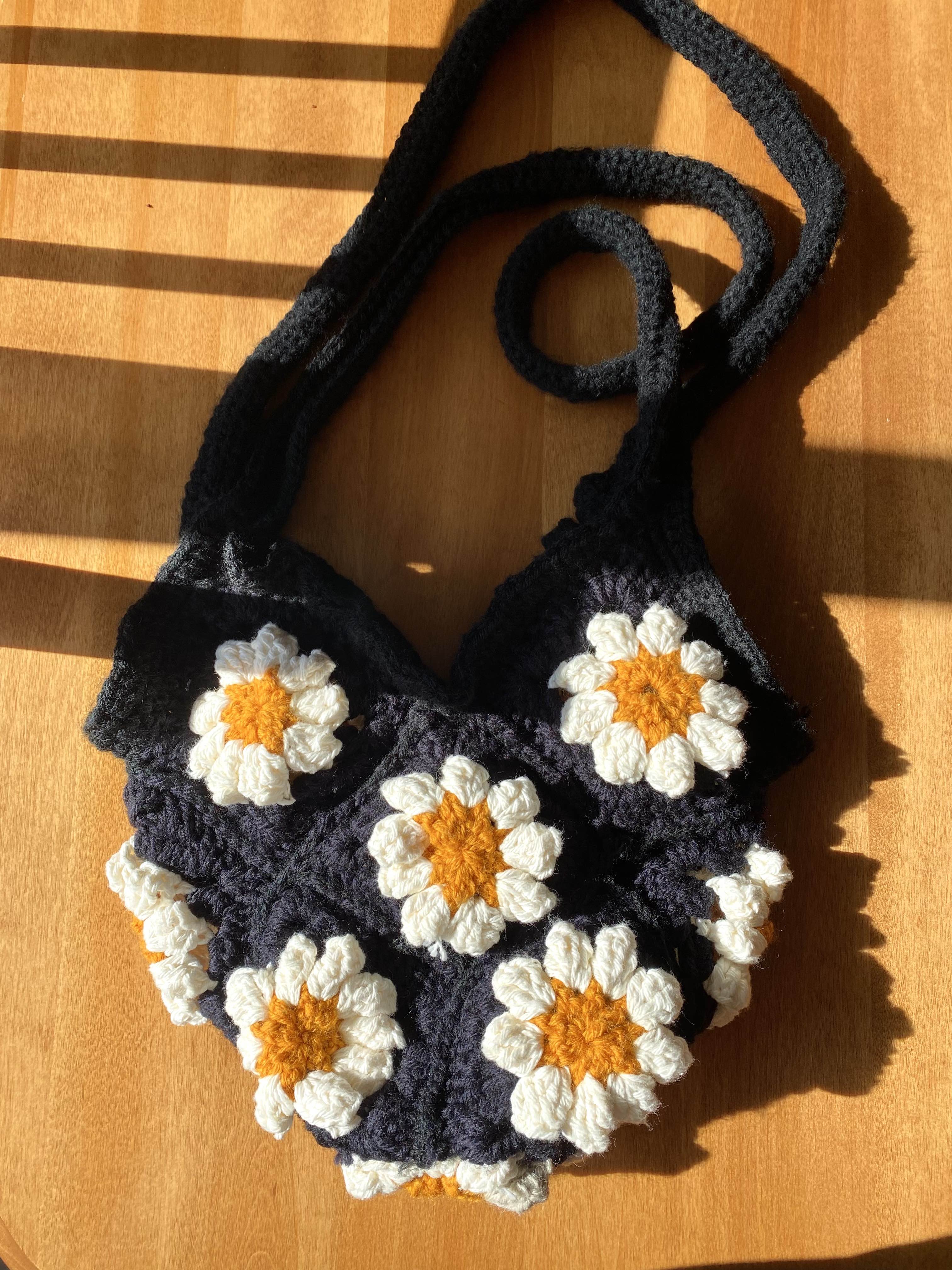 Crochet bag.